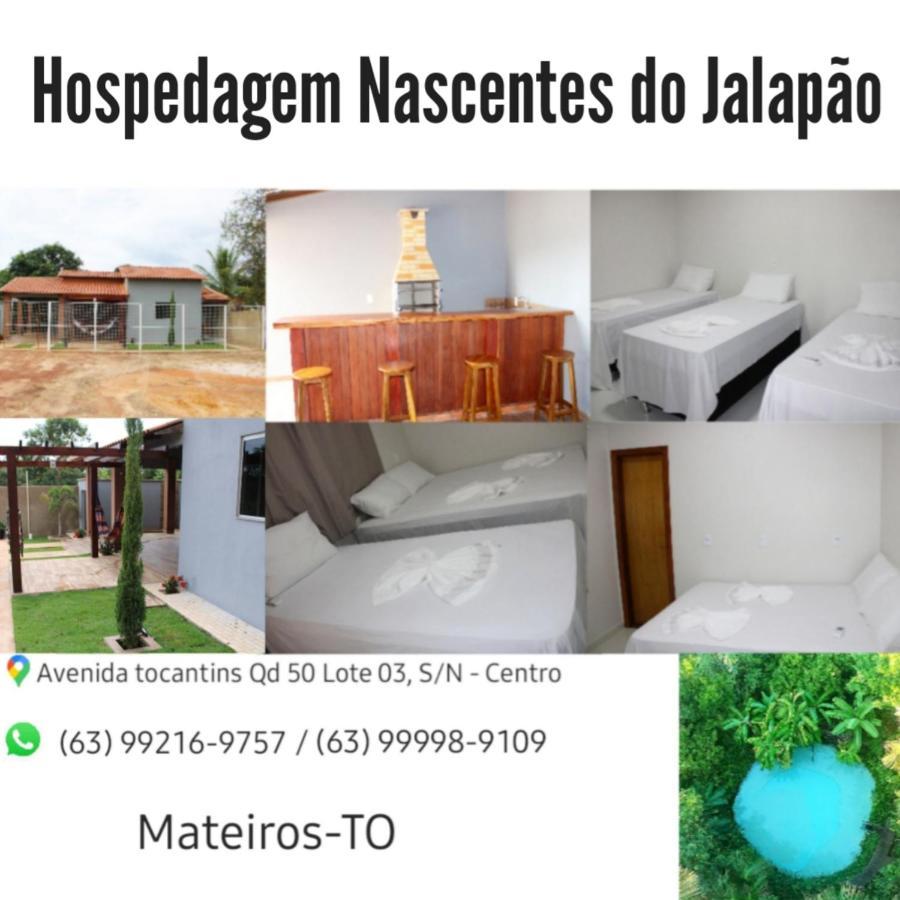 Hospedagem Nascentes Do Jalapao Mateiros Exteriör bild